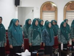 TP PKK Lutim Hadiri Rapat Penyamaan Persepsi Pengurus se Sulsel Secara Virtual
