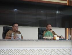 Bupati Irwan Pimpin Rapat Tanggapi Keluhan Pedagang Pasar Malindungi Sorowako